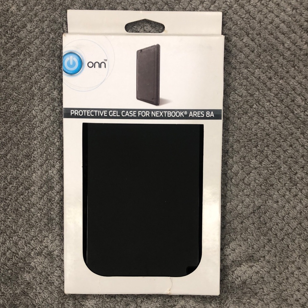 onn Protective Gel Tablet Case for Nextbook Ares 8A, 8”-Black